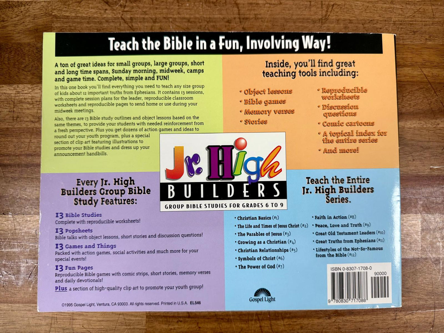 Jr. High Builders Great truths from Ephesians