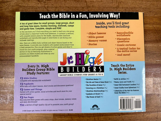 Jr. High Builders Great truths from Ephesians