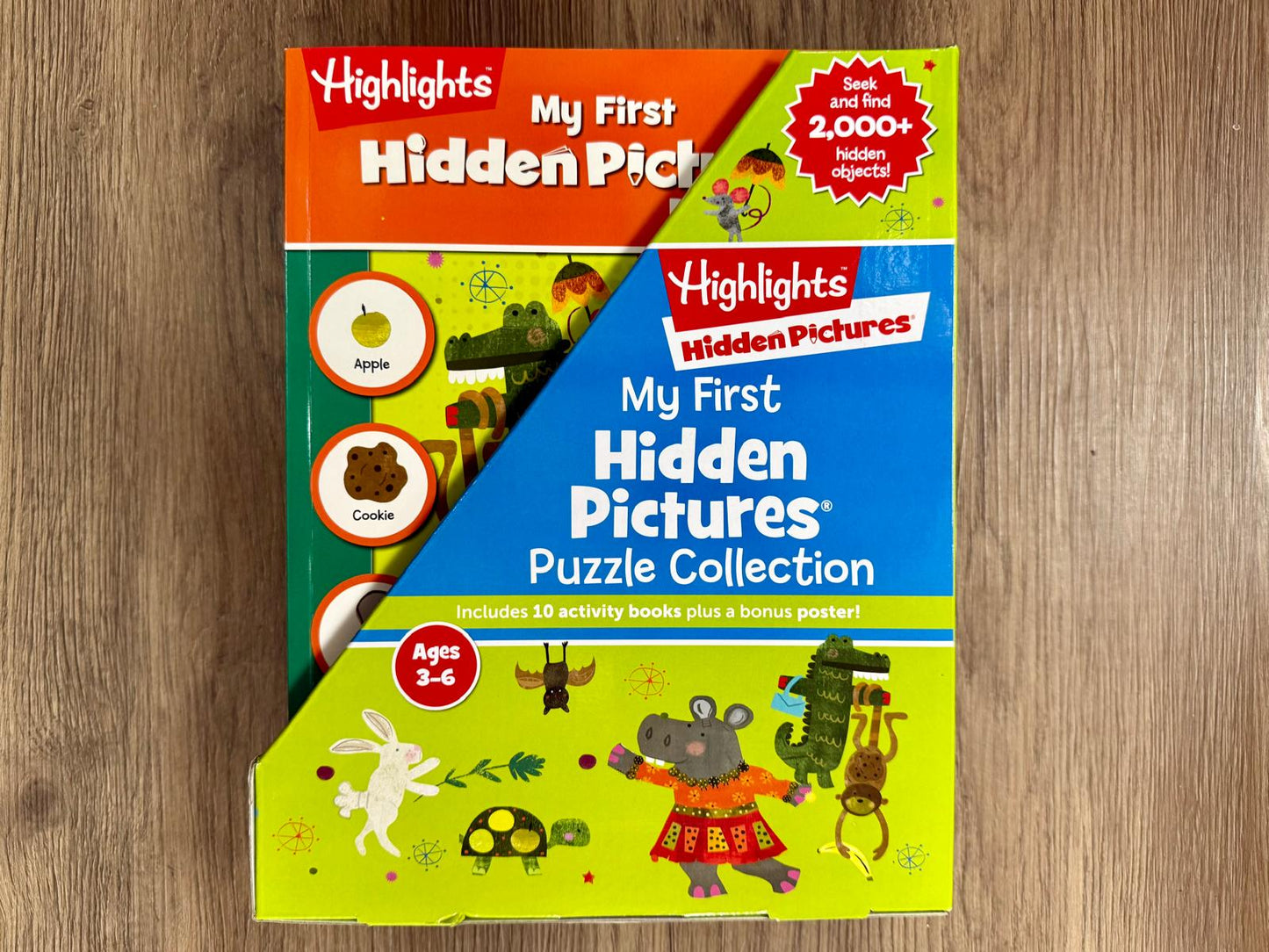 My First Hidden Pictures Puzzles – Ages 3–6 (Set, Missing Vol. 2 & Poster)