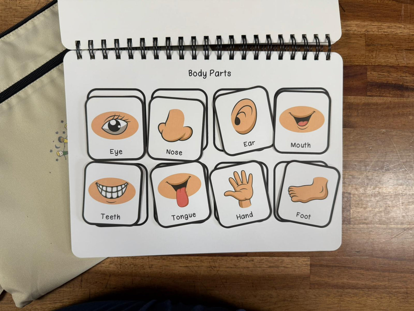 Tinkletots Montessori Preschool Busy Book for Toddlers