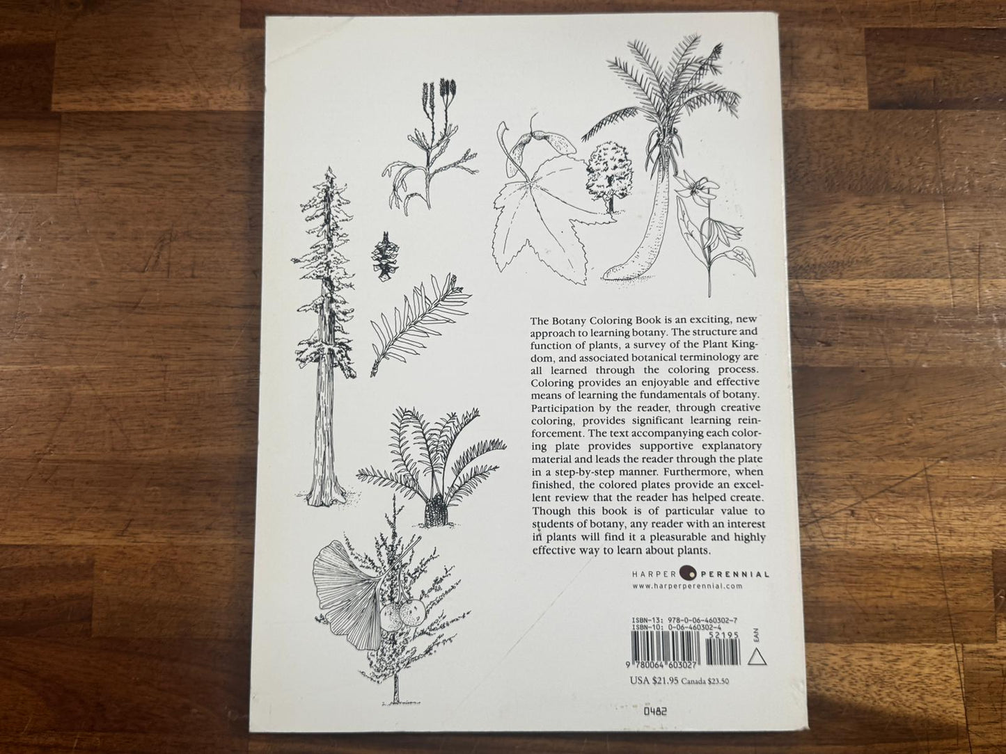 The Botany Coloring Book