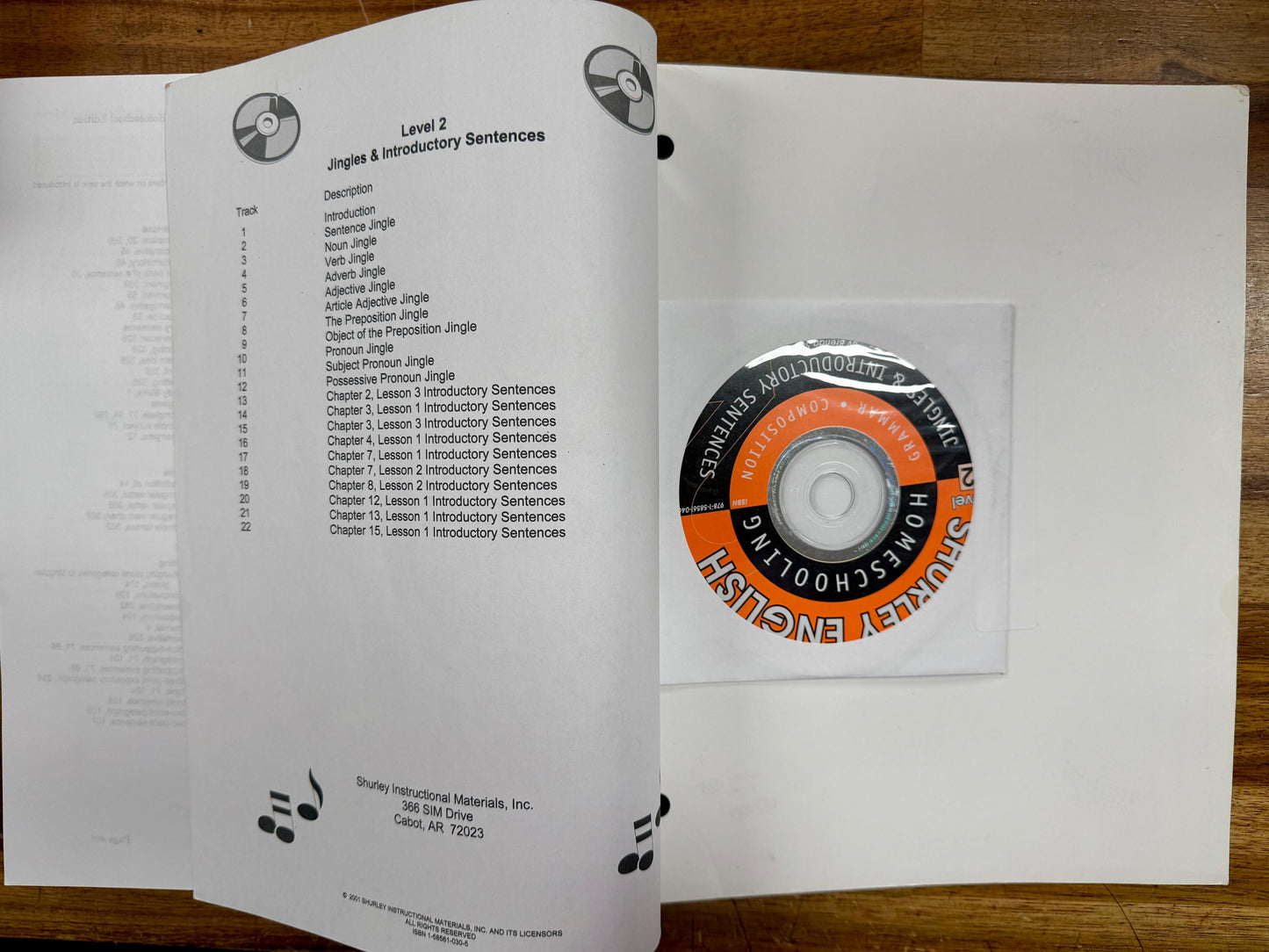 Shurley English Homeschooling Lvl 2 Teacher Manual w CD