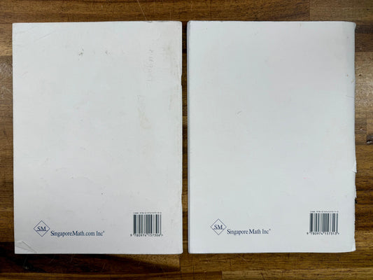 Singapore Primary Mathematics Answer Keys 1A-3B & 4A-6B (2003)