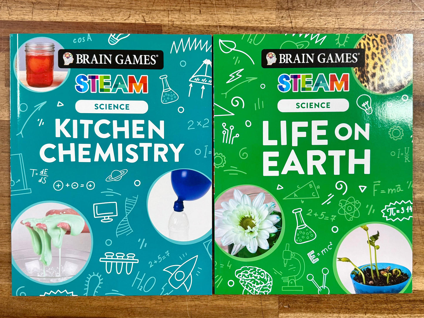 Brain Games Steam 6 Dyanmic Book Box Set - Like-New
