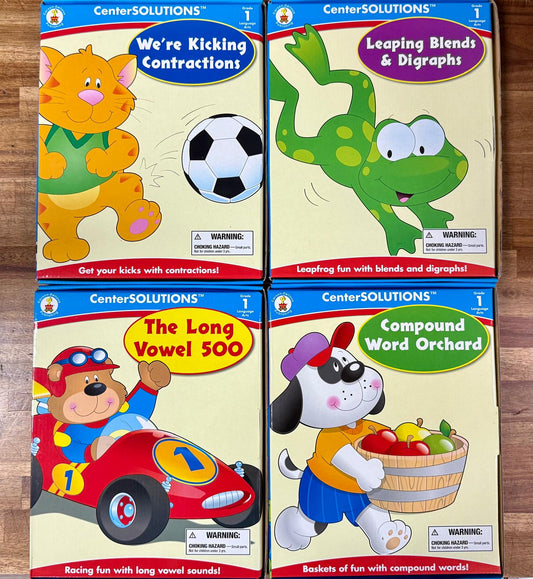 Carson-Dellosa Language Arts Learning Games Grade 1