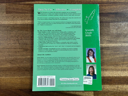 CSP Learning Language Arts Through Lit - Green Book