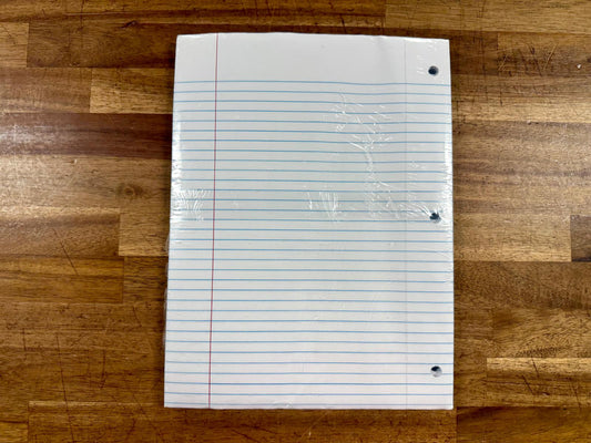 College Rule Filler Paper- NEW
