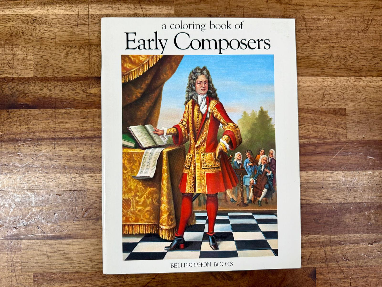 A Coloring Book of Early Composers - Eric Tomb