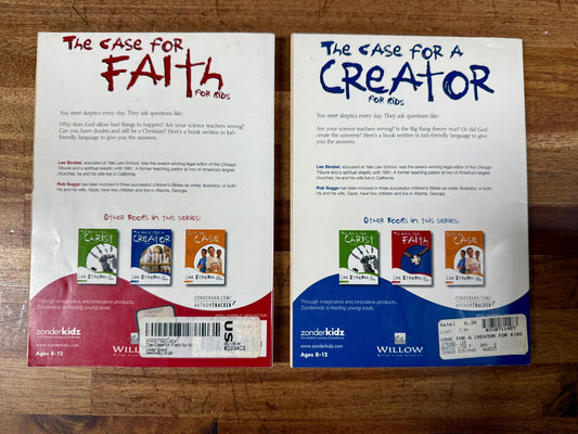 Case for a Creator for Kids & Case for Faith for Kids - Strobel SET