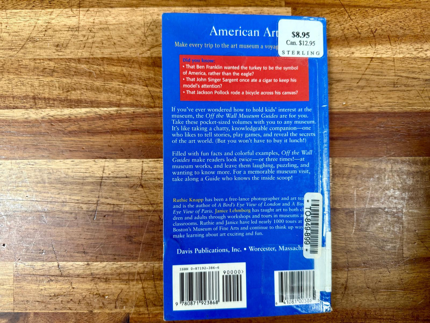 Off the Wall Museum Guides for Kids: American Art - Knapp