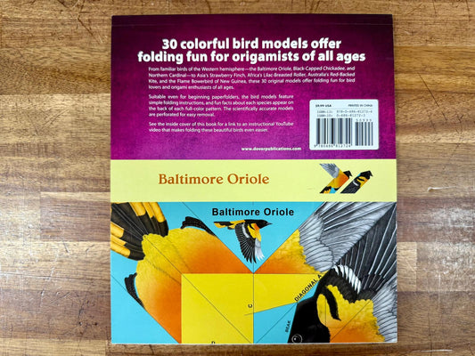 Easy Bird Origami: 30 Pre-Printed Bird Models - Tammy Ye