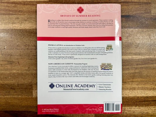 MP 100 Days of Summer Reading Book Three