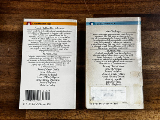 Anne fo the Green Gable Series LOT of 2 #7 and #8