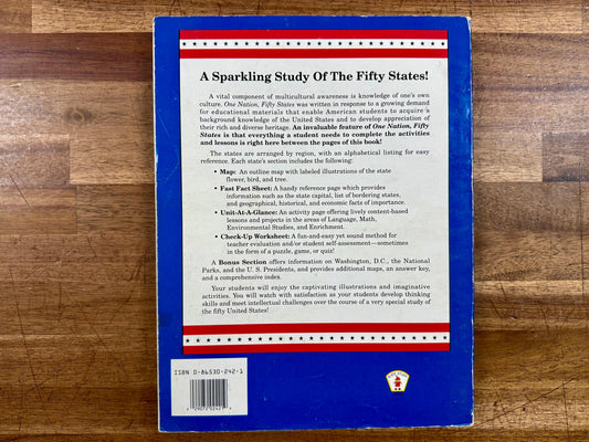 One Nation Fifty States by Imogene Forte (50 Interdisciplin...)