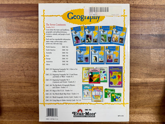 South America: Grades 3-6 by Moore, Jo Ellen