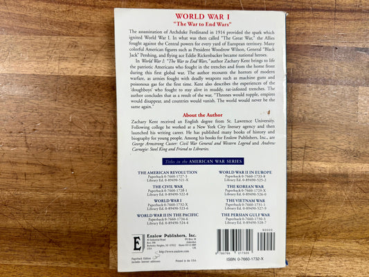 World War I: "The War to End Wars" by Zachary Kent