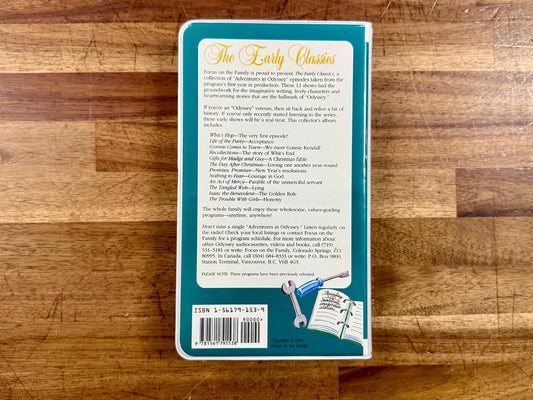 Adventures in Odyssey Vol. 1 - The Early Classics Radio Cassette
