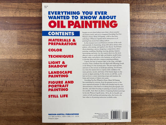 Everything You Ever Wanted to Know About Oil Painting