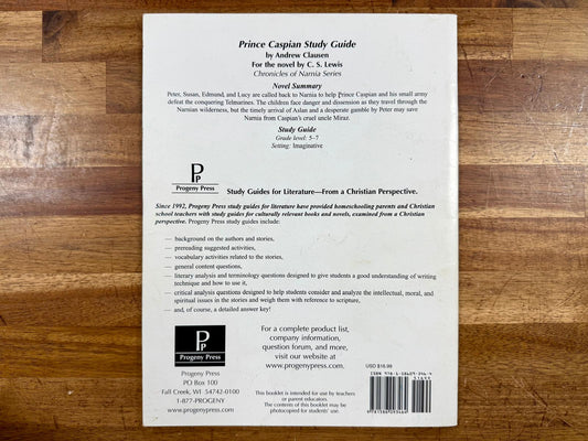 Progeny Press - Prince Caspian