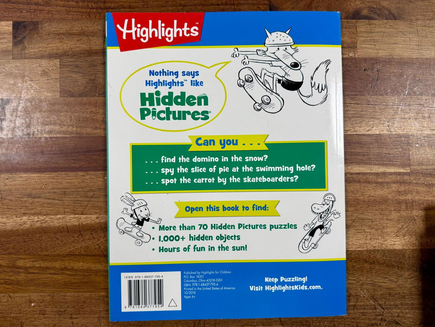 Highlights Hidden Pictures Outdoor Puzzles