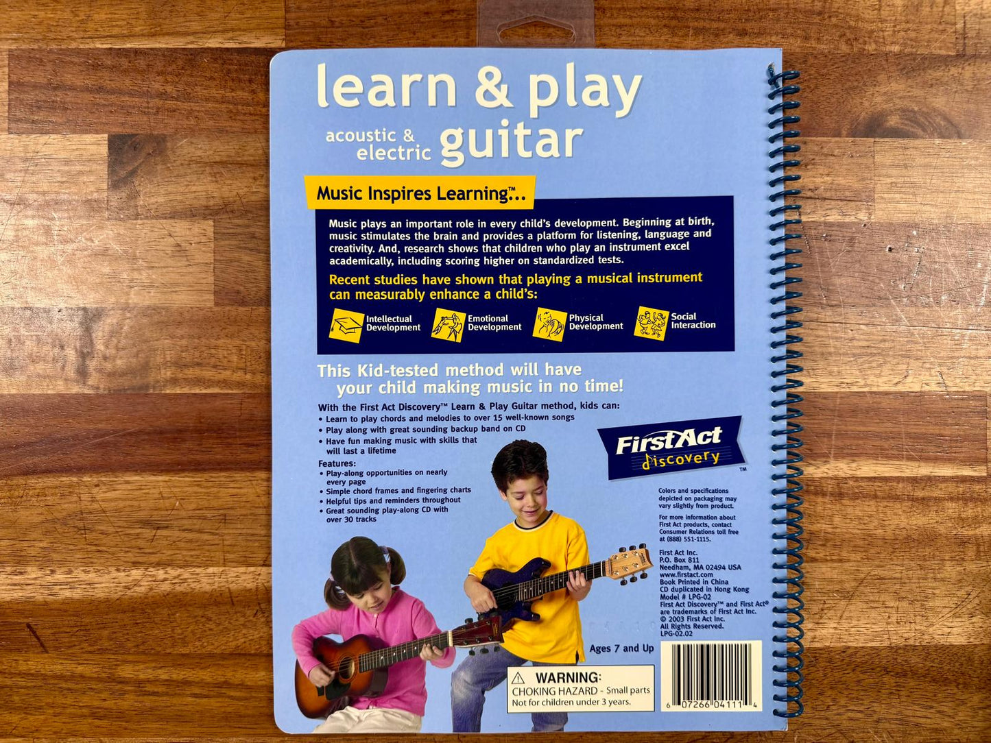 First Act Learn & Play Guitar w Play Along CD