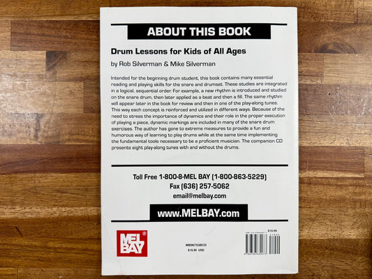 Drum Lessons for Kids of All Ages w CD