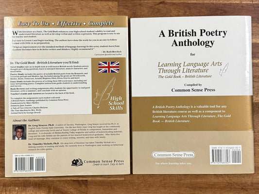 Learning Language Arts Thru Lit GOLD (British Lit) w/ Anth
