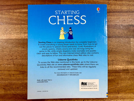 Usborne Starting Chess (With Internet Links)