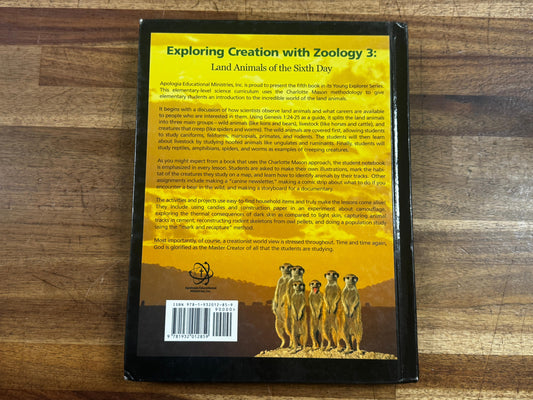 Apologia Exploring Creation with Zoology 3 (6th Day)
