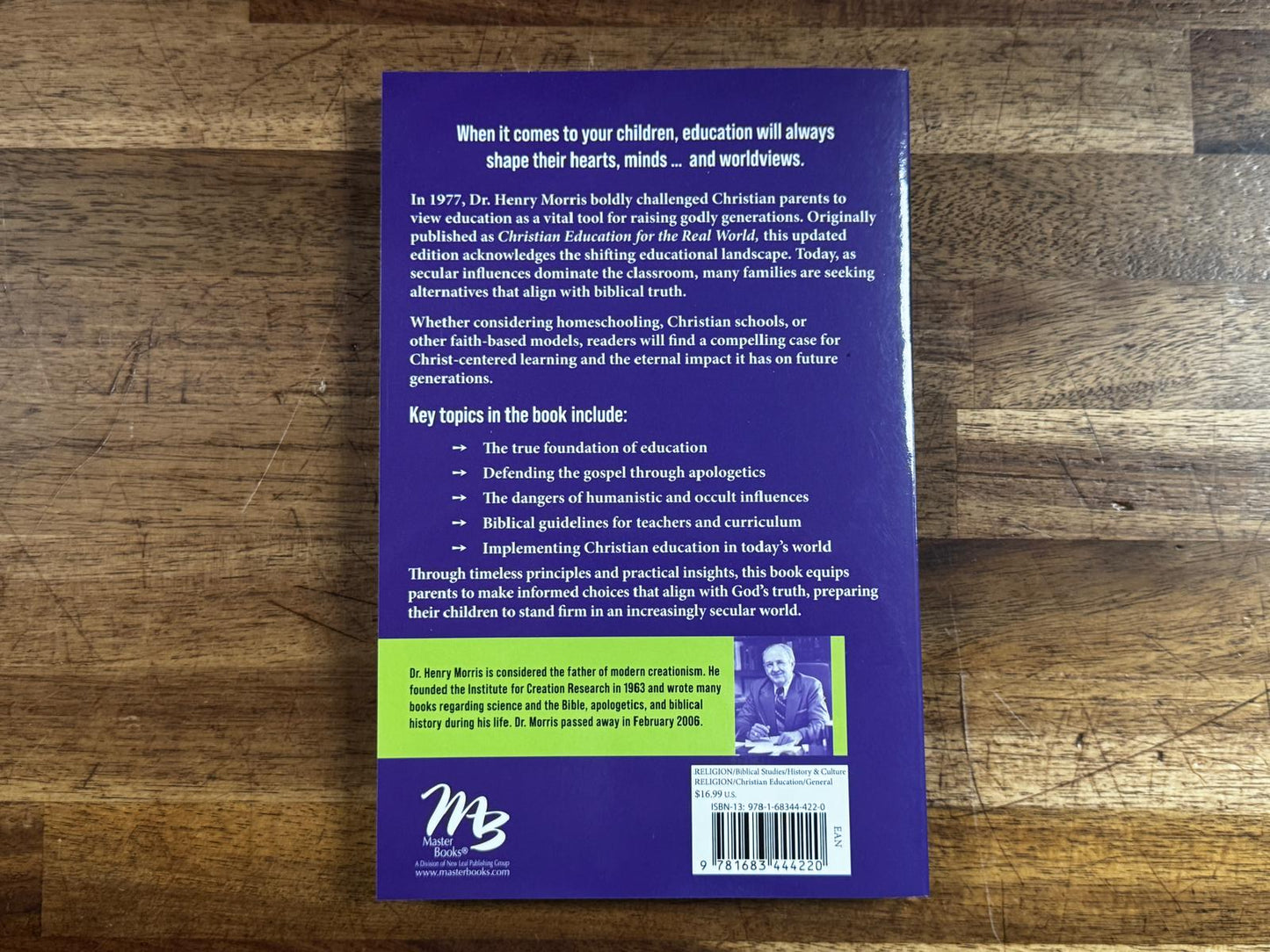 MB Higher Calling to a Christ-Centered Education