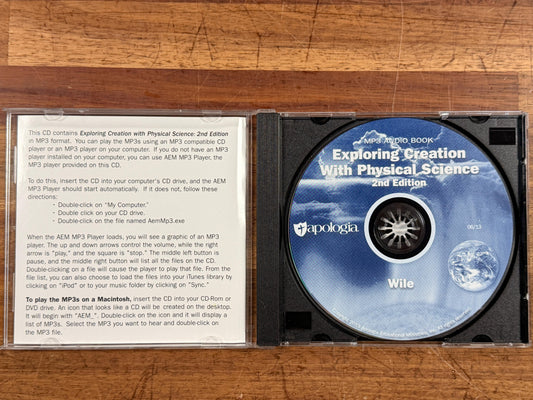 Apologia Exploring Creation with Physical Science 2nd Ed (MP3 )