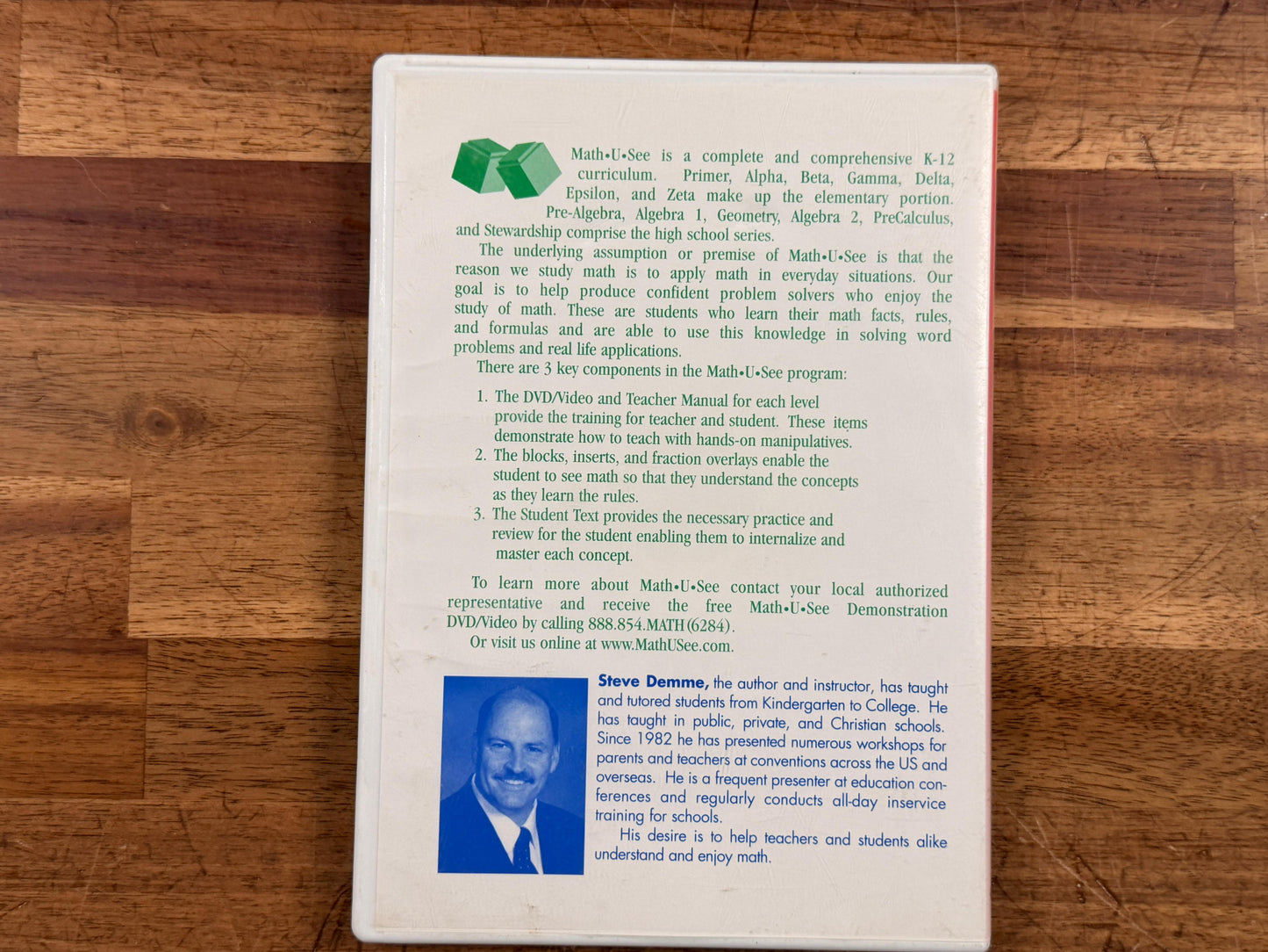 Math-U-See DVD (Primer)