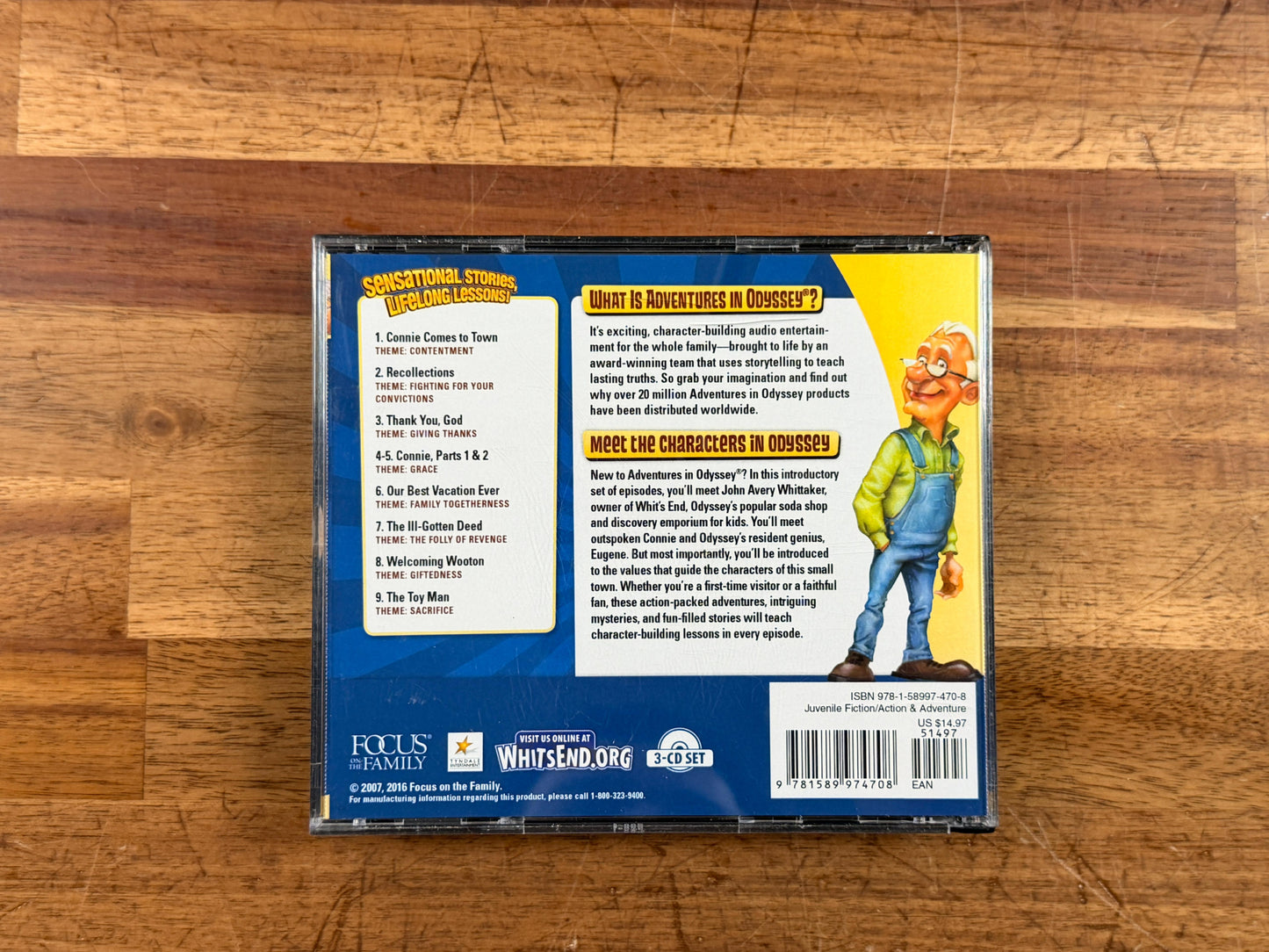 Adventures in Odyssey: Discovering Odyssey CD Set