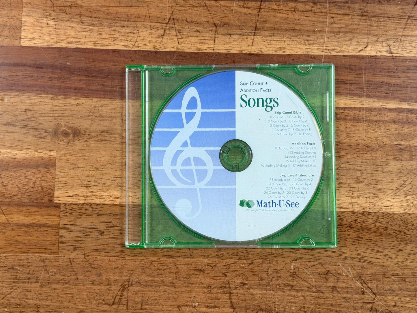Math-U-See Skip Count & Addition Facts Songs (2010)