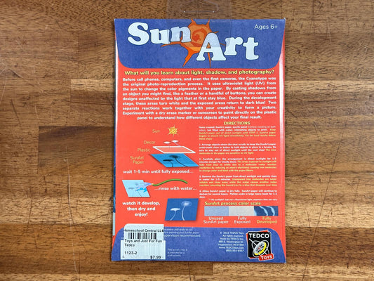 Sun Art Paper Kit by Tedco Toys