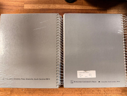 BJU United States History 2nd Ed Teacher's Edition - Books 1 & 2