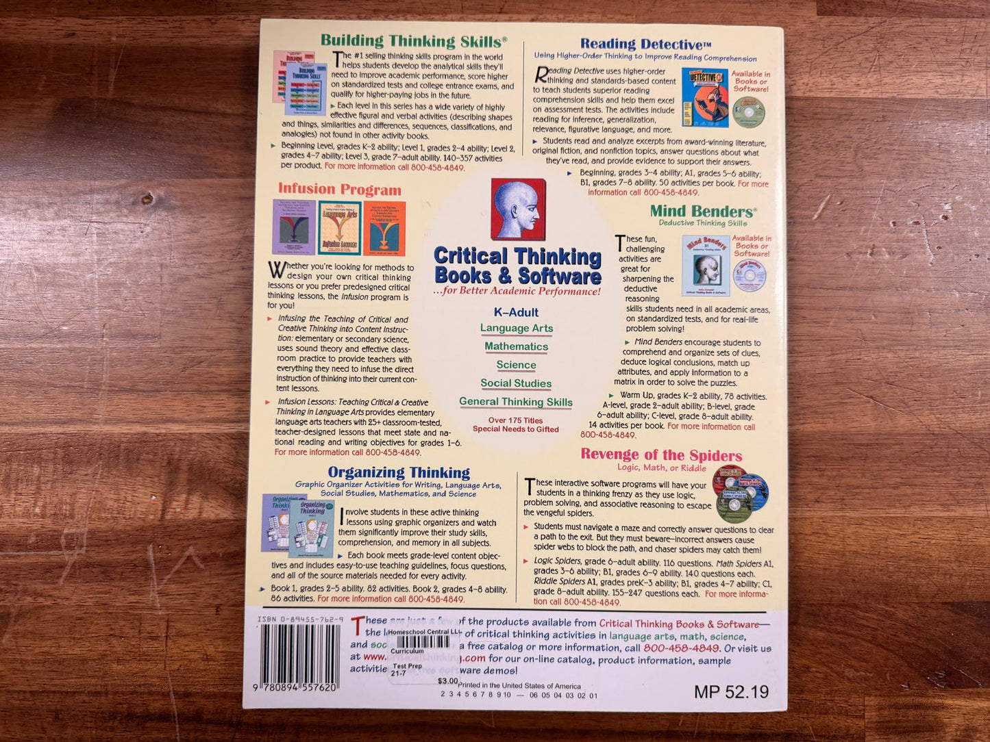 Critical Thinking - Building Test Skills Student Ed