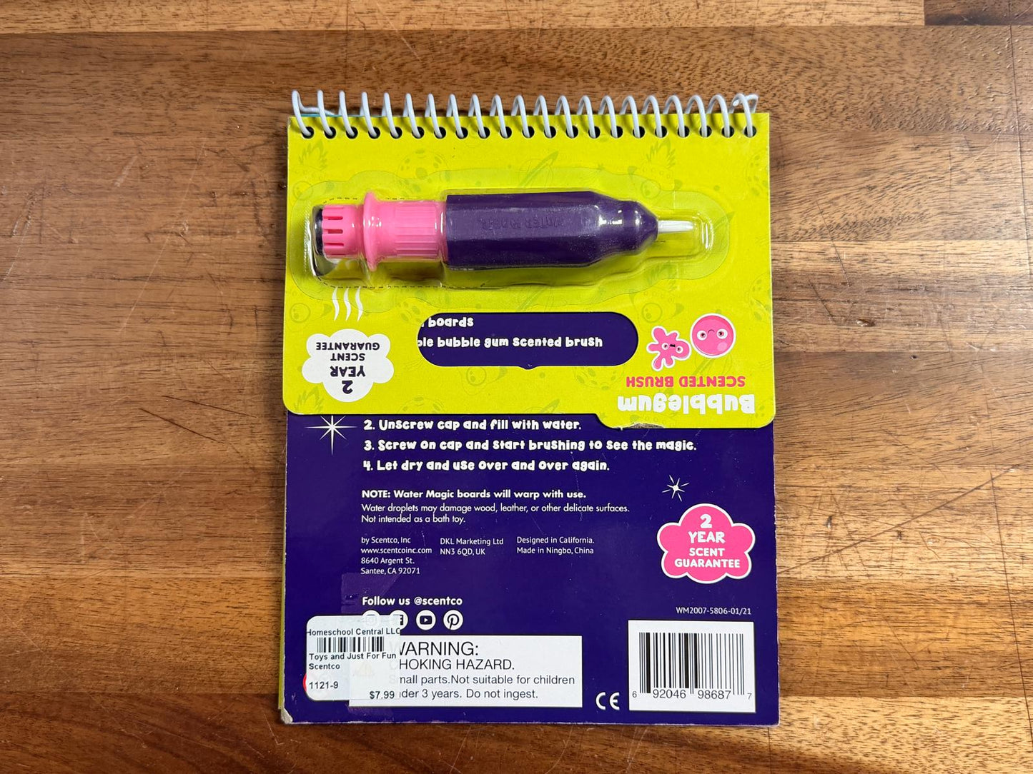 Water Magic Color Reveal Activity Book - Cosmic Adventure