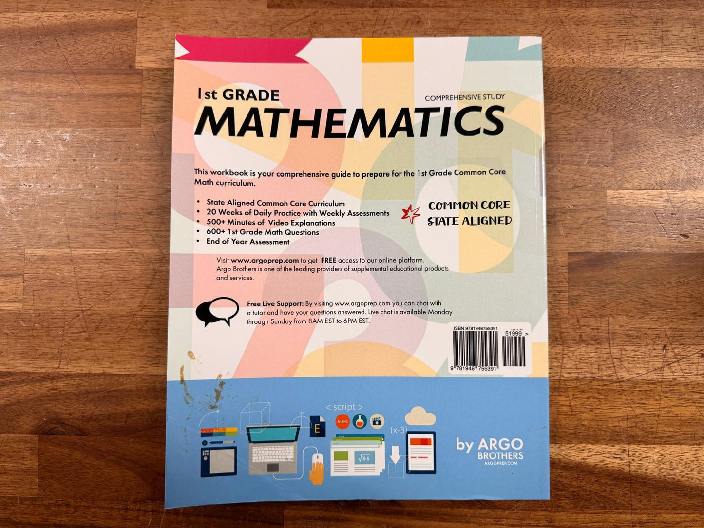 Common Core Math Grade 1 Every Day Practice Book