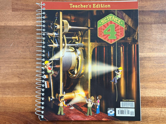 BJU Press Science 4 (4th Ed) Set: Text + Activity + TE/CD (Used)
