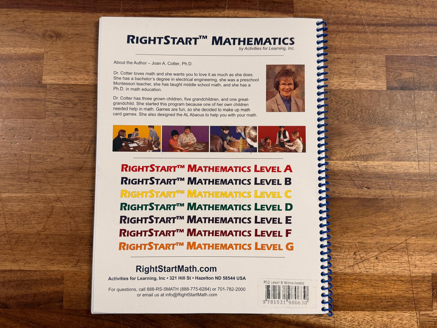 RightStart Mathematics Level B Worksheets 2nd Ed