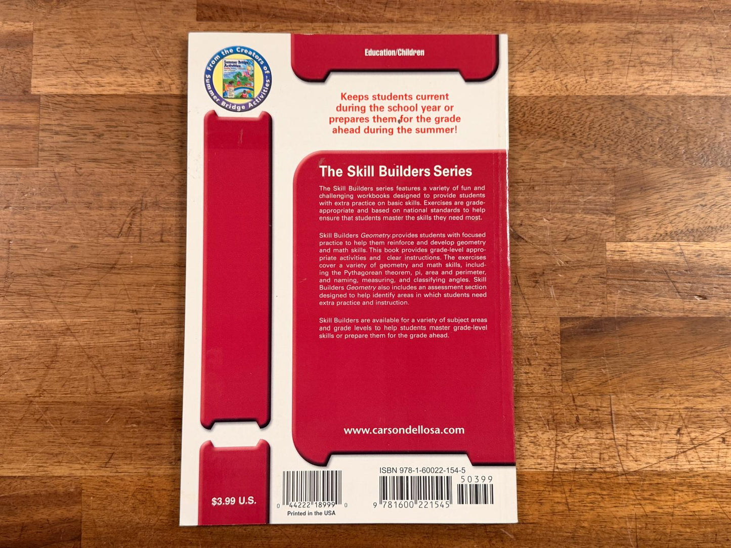 RR Skill Builders Geometry Gr. 6-8 Workbook