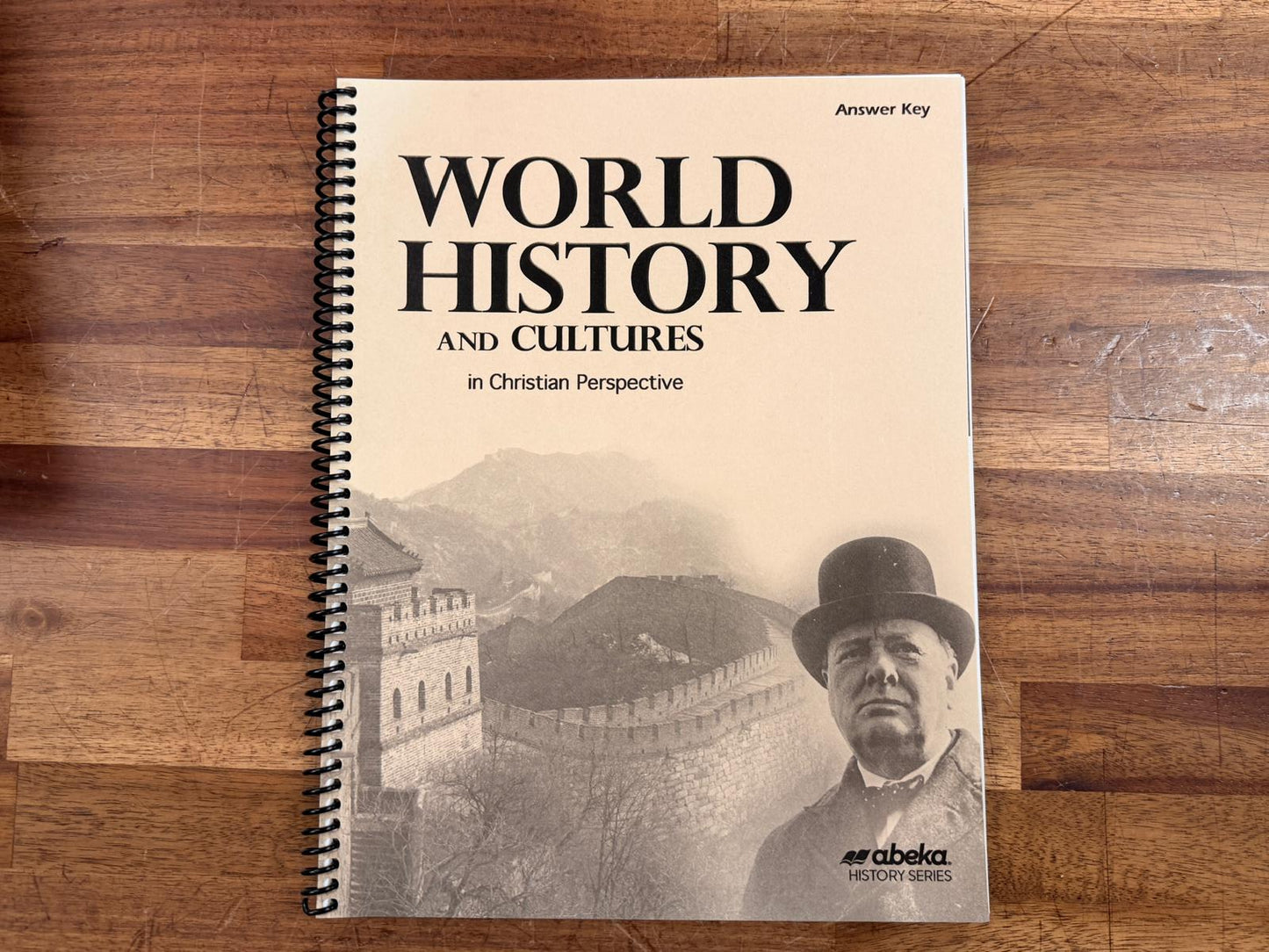 Abeka World History and Cultures LOT of 3 Keys