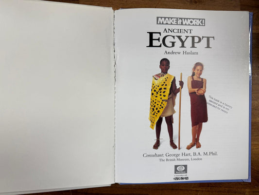 Ancient Egypt (Make It Work) by Andrew Haslam - Acceptable