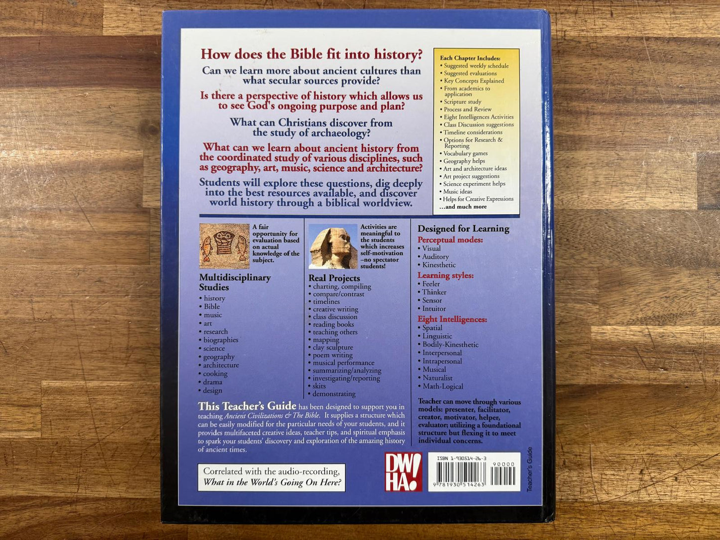 Ancient Civilizations and the Bible Teacher Guide