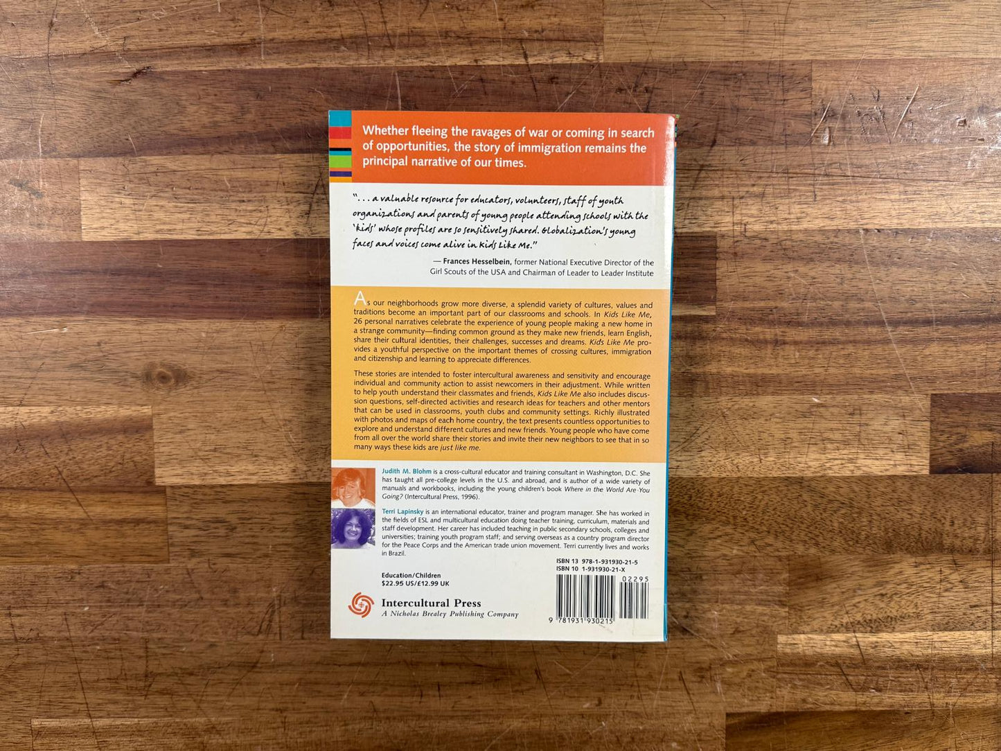 Kids Like Me: Voices of Immigrant Experience - Blohm, Lapins