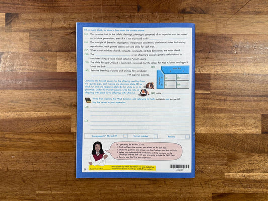 ACE School of Tomorrow Science 1107 PACE (Like New)