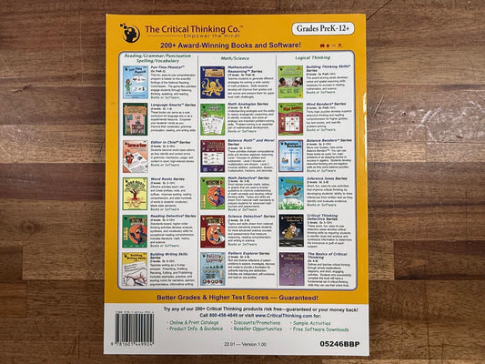 Critical Thinking Co. Building Thinking Skills Level 2 (VG)