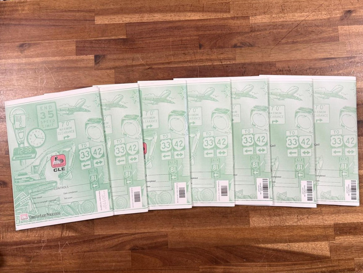 CLE Math Sunrise Ed Teacher Guide 101-110 & 7 Light Units 104-110