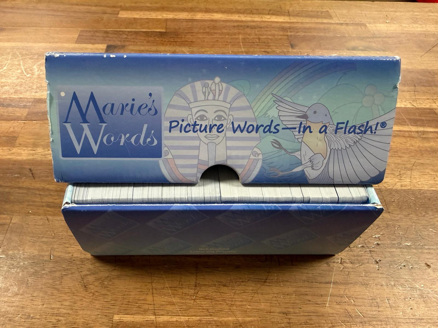 Marie's Words Picture Words in a Flash (Very Good)